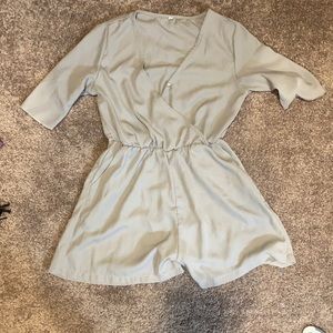 Grey romper